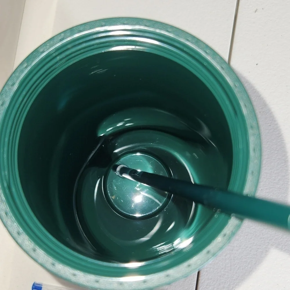 Starbucks mermaid spike 14 oz cup green new
